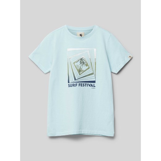 T-shirt z nadrukowanym motywem ze sklepu Peek&Cloppenburg  w kategorii T-shirty chłopięce - zdjęcie 172417266