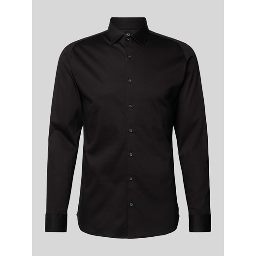 Koszula biznesowa o kroju slim fit z kołnierzykiem typu kent ze sklepu Peek&Cloppenburg  w kategorii Koszule męskie - zdjęcie 172417276