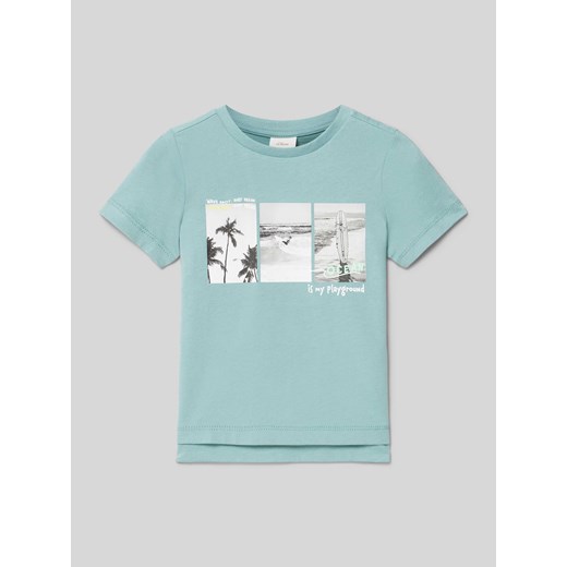 T-shirt z nadrukowanym motywem ze sklepu Peek&Cloppenburg  w kategorii T-shirty chłopięce - zdjęcie 172417338