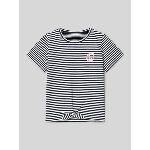 T-shirt z nadrukiem ze sloganem ze sklepu Peek&Cloppenburg  w kategorii Bluzki dziewczęce - zdjęcie 172417528