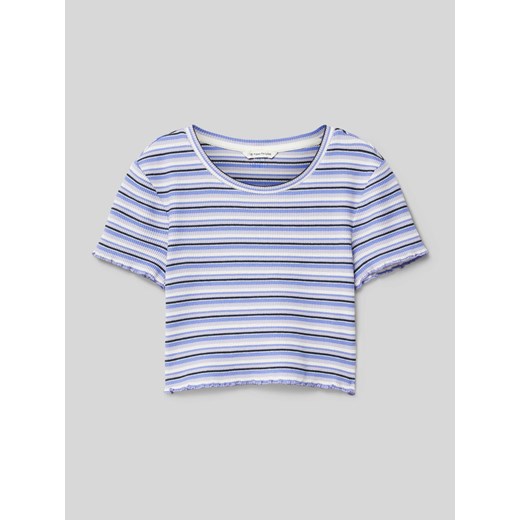 T-shirt w paski ze sklepu Peek&Cloppenburg  w kategorii Bluzki dziewczęce - zdjęcie 172417536