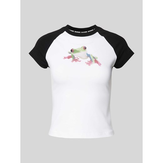 T-shirt z raglanowymi rękawami model ‘POND LIFE’ ze sklepu Peek&Cloppenburg  w kategorii Bluzki damskie - zdjęcie 172417655