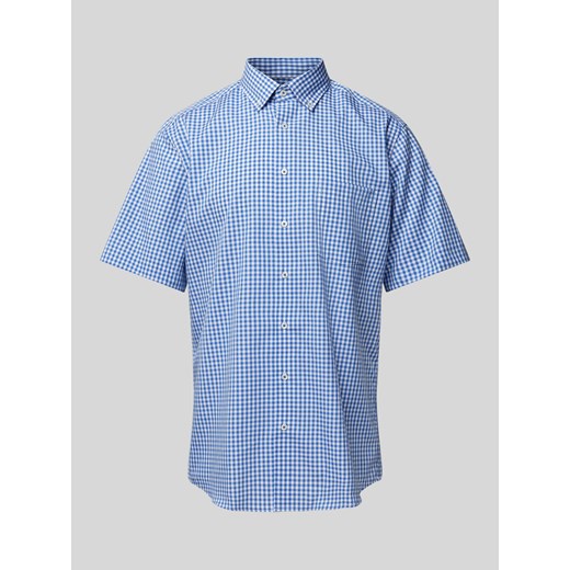 Koszula biznesowa o kroju modern fit w kratkę vichy ze sklepu Peek&Cloppenburg  w kategorii Koszule męskie - zdjęcie 172417757