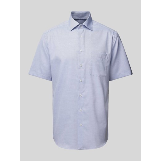 Koszula biznesowa o kroju modern fit ze wzorem na całej powierzchni ze sklepu Peek&Cloppenburg  w kategorii Koszule męskie - zdjęcie 172418039