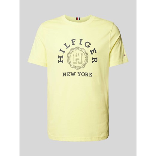 T-shirt z nadrukiem z logo ze sklepu Peek&Cloppenburg  w kategorii T-shirty męskie - zdjęcie 172418208