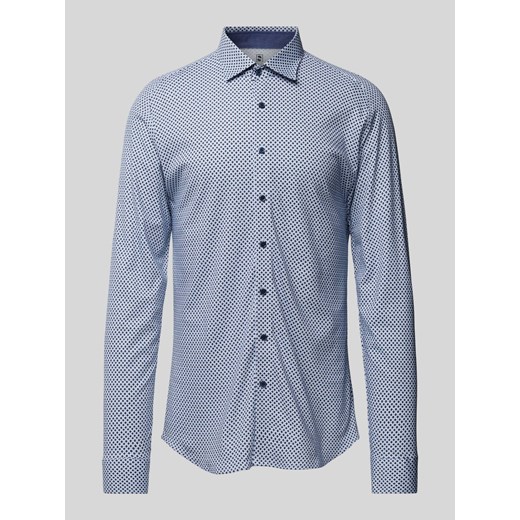 Koszula biznesowa o kroju slim fit z dodatkiem streczu ze sklepu Peek&Cloppenburg  w kategorii Koszule męskie - zdjęcie 172418448