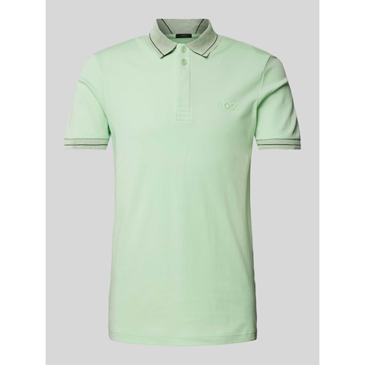 Koszulka polo z nadrukiem z logo model ‘Paule’ ze sklepu Peek&Cloppenburg  w kategorii T-shirty męskie - zdjęcie 172418476