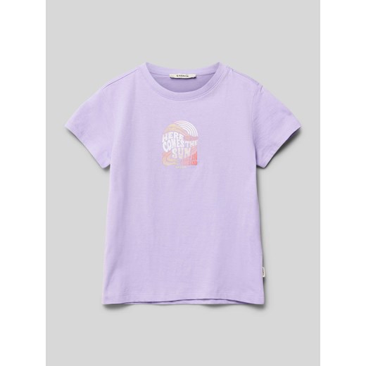 T-shirt z nadrukowanym motywem ze sklepu Peek&Cloppenburg  w kategorii Bluzki dziewczęce - zdjęcie 172418488