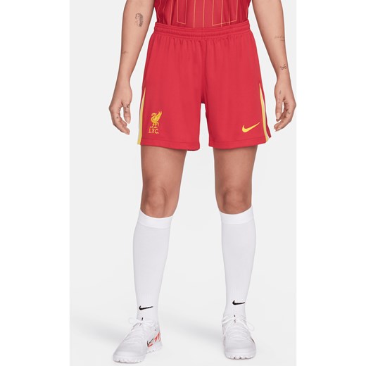 Damskie spodenki piłkarskie Nike Dri-FIT Liverpool F.C. Stadium 2023/24 (wersja domowa) – replika - Czerwony ze sklepu Nike poland w kategorii Szorty - zdjęcie 172418599