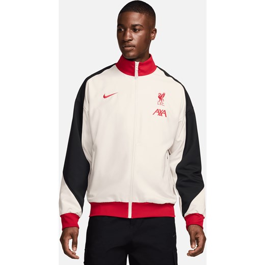 Męska kurtka piłkarska Nike Dri-FIT Liverpool F.C. Strike - Biel ze sklepu Nike poland w kategorii Kurtki męskie - zdjęcie 172418615