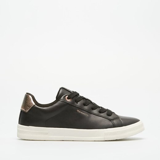 TAMARIS BLACK ESSENTIAL SNEAKERS ze sklepu Symbiosis w kategorii Trampki damskie - zdjęcie 172418978