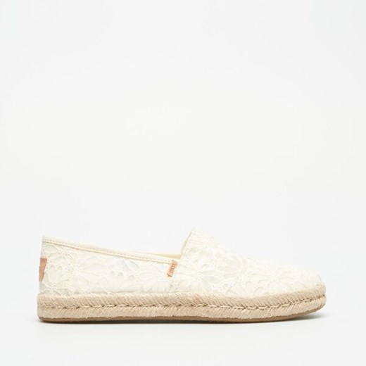 TOMS NATURAL FLORAL LACE ze sklepu Symbiosis w kategorii Espadryle damskie - zdjęcie 172418979