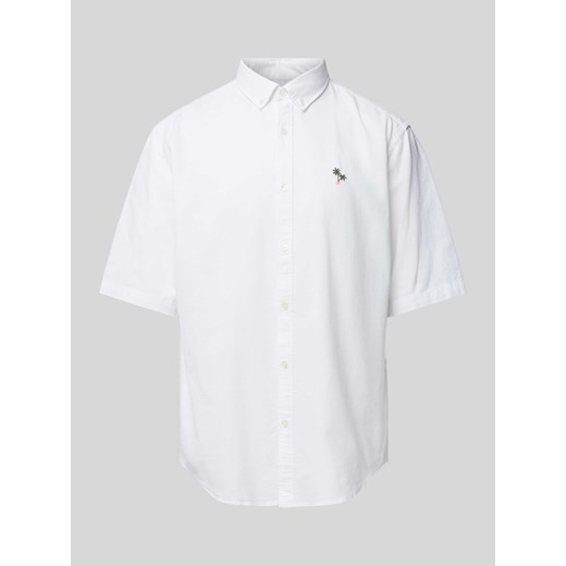Koszula casualowa o kroju relaxed fit z wyhaftowanym motywem ze sklepu Peek&Cloppenburg  w kategorii Koszule męskie - zdjęcie 172420747