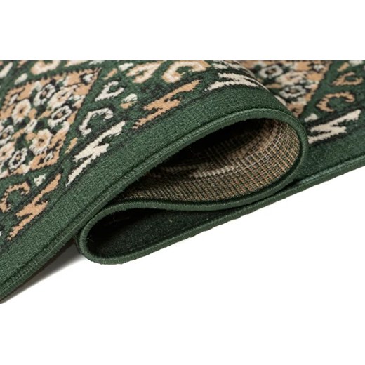 Prostokątny zielony dywan w rustykalnym stylu - Lano 4X Profeos One Size Edinos.pl