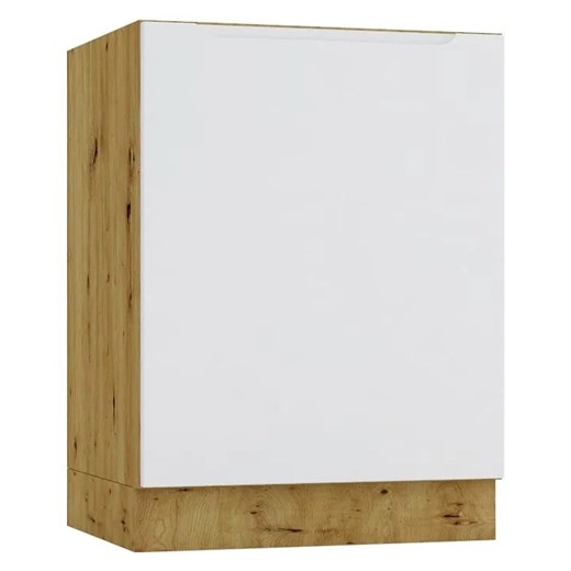 Dolna szafka kuchenna 60 cm dąb artisan + szary - Granada 8X Elior One Size Edinos.pl