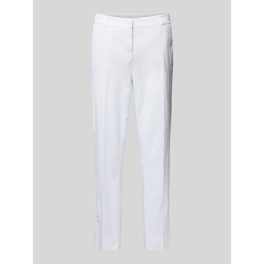 Spodnie materiałowe o kroju regular fit z kieszenią z wypustką model ‘Stella’ ze sklepu Peek&Cloppenburg  w kategorii Spodnie damskie - zdjęcie 172422129