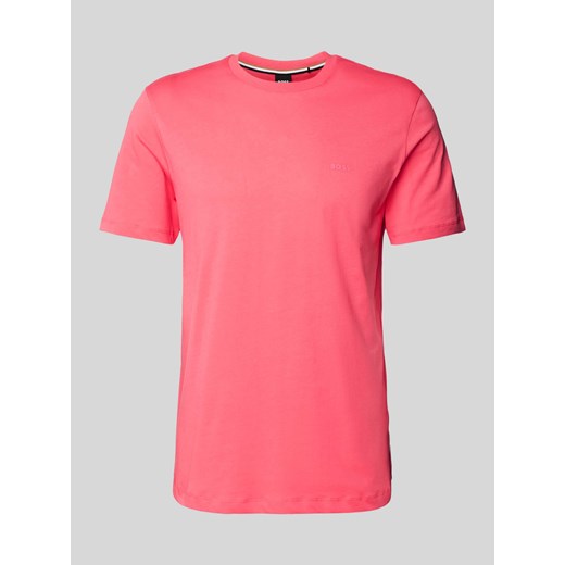 T-shirt z nadrukiem z logo model ‘Thompson’ ze sklepu Peek&Cloppenburg  w kategorii T-shirty męskie - zdjęcie 172422226
