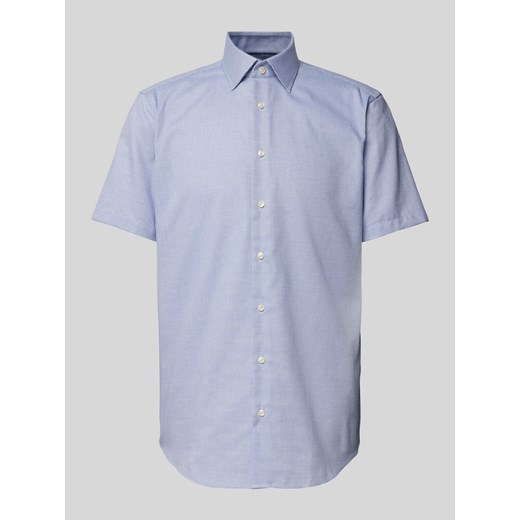 Koszula biznesowa o kroju regular fit z delikatnie fakturowanym wzorem ze sklepu Peek&Cloppenburg  w kategorii Koszule męskie - zdjęcie 172422386