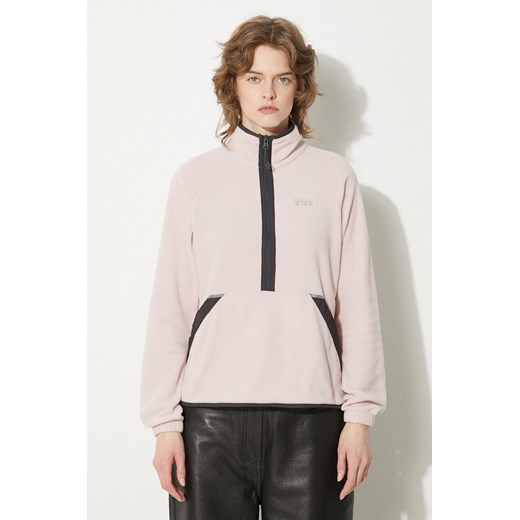Helly Hansen bluza sportowa Rig kolor różowy wzorzysta 54082 ze sklepu PRM w kategorii Bluzy damskie - zdjęcie 172422966