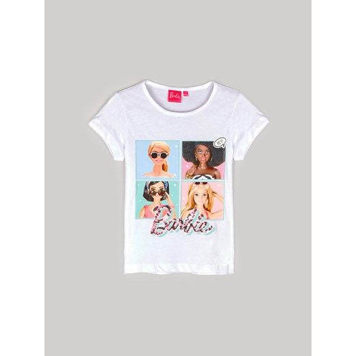 GATE Bawełniana koszulka Barbie 4Y ze sklepu gateshop w kategorii Bluzki dziewczęce - zdjęcie 172423518