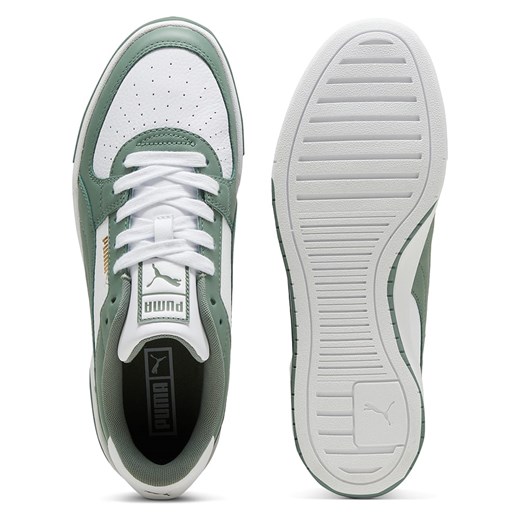 Puma Skórzane sneakersy &quot;CA Pro Classic&quot; w kolorze zielono-białym Puma 44,5 Limango Polska okazja