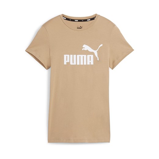 Puma Koszulka &quot;ESS&quot; w kolorze beżowym ze sklepu Limango Polska w kategorii Bluzki damskie - zdjęcie 172423828