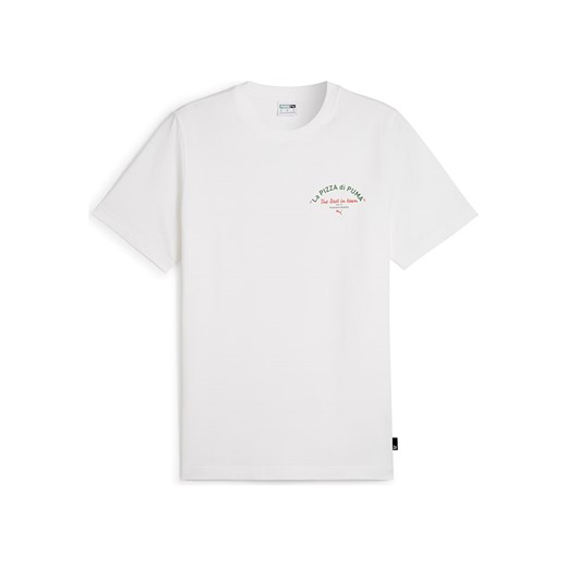 Puma Koszulka &quot;Pizza&quot; w kolorze białym ze sklepu Limango Polska w kategorii T-shirty męskie - zdjęcie 172423876