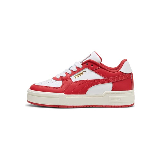 Puma Skórzane sneakersy &quot;CA Pro Classic Jr&quot; w kolorze czerwono-białym Puma 38,5 wyprzedaż Limango Polska