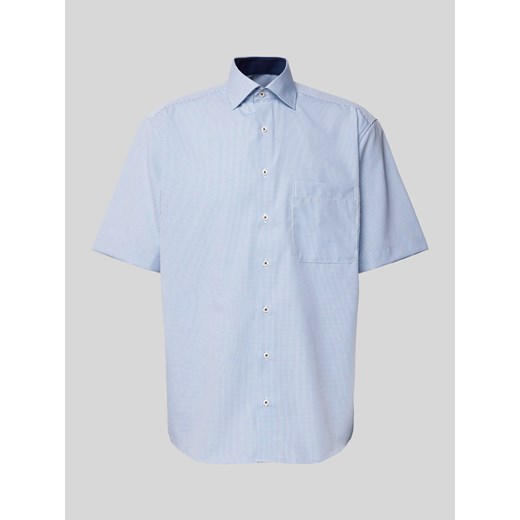 Koszula biznesowa o kroju comfort fit ze wzorem w kratę ze sklepu Peek&Cloppenburg  w kategorii Koszule męskie - zdjęcie 172425217