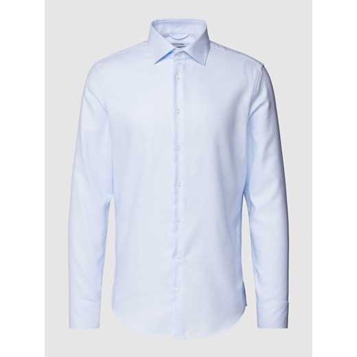 Koszula biznesowa o kroju slim fit z kołnierzykiem typu kent ze sklepu Peek&Cloppenburg  w kategorii Koszule męskie - zdjęcie 172425286