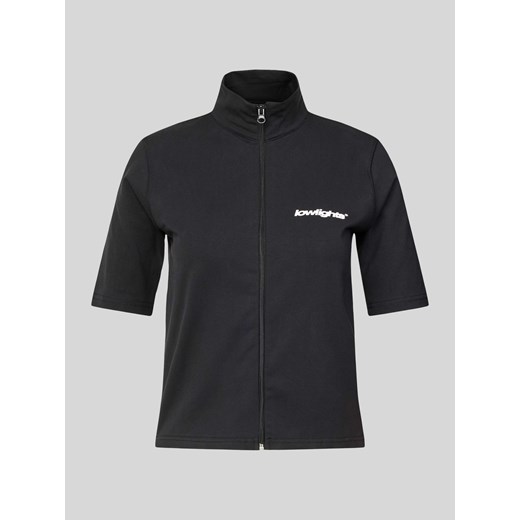 T-shirt z zamkiem błyskawicznym na całej długości ze sklepu Peek&Cloppenburg  w kategorii Bluzki damskie - zdjęcie 172425489