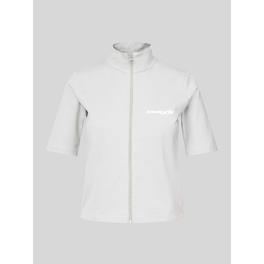T-shirt z zamkiem błyskawicznym na całej długości ze sklepu Peek&Cloppenburg  w kategorii Bluzki damskie - zdjęcie 172425598