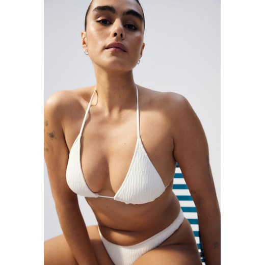 H & M - Góra od kostiumu - Biały ze sklepu H&M w kategorii Stroje kąpielowe - zdjęcie 172425826