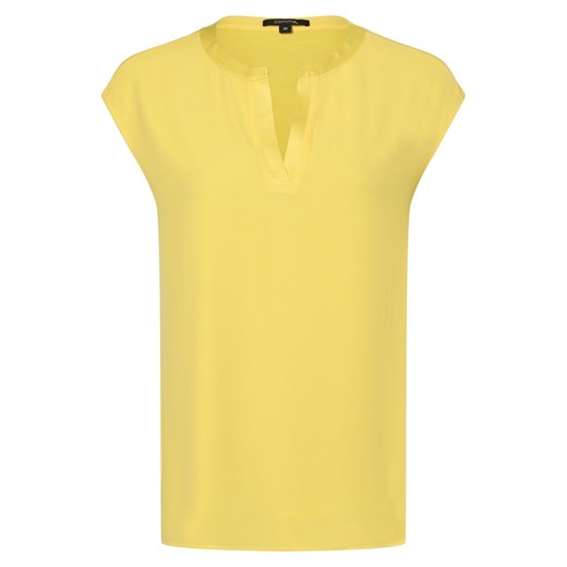 comma Koszulka damska Kobiety żółty jednolity ze sklepu vangraaf w kategorii Bluzki damskie - zdjęcie 172426339