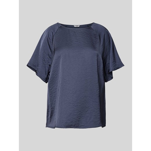 Bluzka z efektem marszczenia model ‘Damik’ ze sklepu Peek&Cloppenburg  w kategorii Bluzki damskie - zdjęcie 172426725