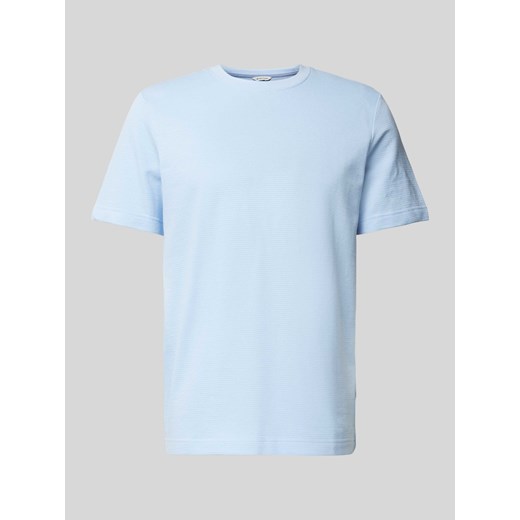 T-shirt z fakturowanym wzorem ze sklepu Peek&Cloppenburg  w kategorii T-shirty męskie - zdjęcie 172426787