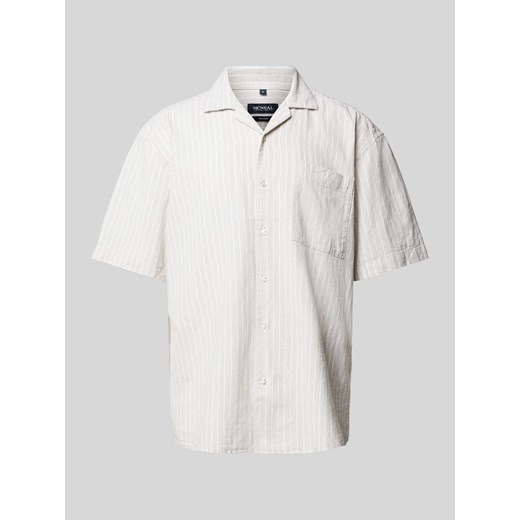 Koszula casualowa o kroju regular fit z wzorem w paski ze sklepu Peek&Cloppenburg  w kategorii Koszule męskie - zdjęcie 172426837