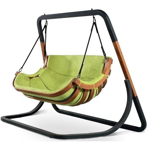 Zielony wiszący fotel ogrodowy - Pasos 4X ze sklepu Edinos.pl w kategorii Fotele wiszące - zdjęcie 172427418