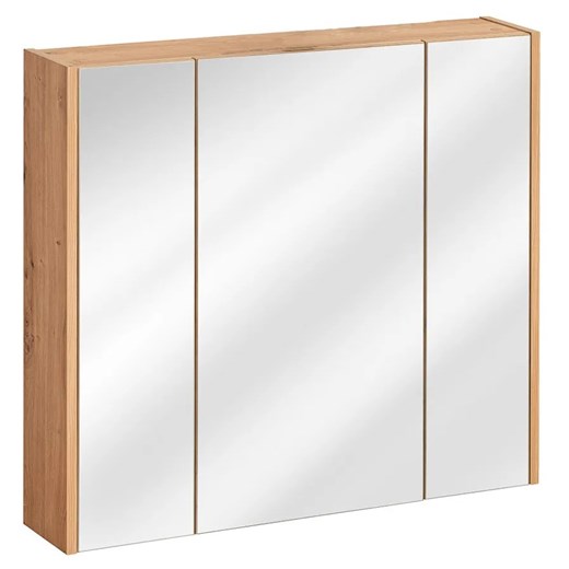 Podwieszana szafka z lustrem - Lozi 5X 80 cm ze sklepu Edinos.pl w kategorii Szafki i regały łazienkowe - zdjęcie 172427425