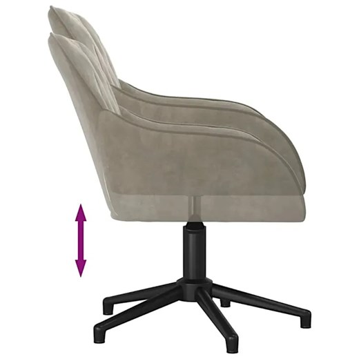 Obrotowe krzesło biurowe - Almada 12X Elior One Size Edinos.pl