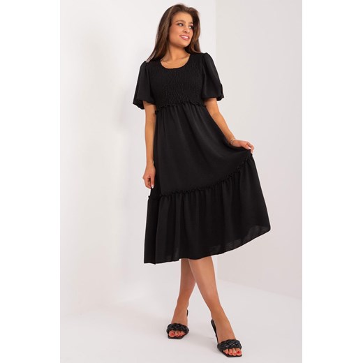 Sukienka krótka czarna one size 5.10.15 okazyjna cena