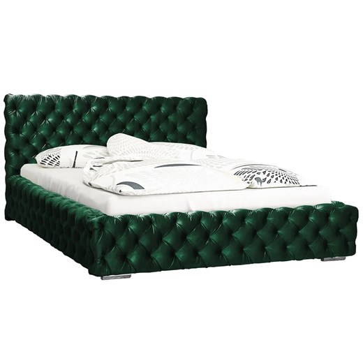 Podwójne łóżko tapicerowane 180x200 Sari 2X - 36 kolorów ze sklepu Edinos.pl w kategorii Łóżka i materace - zdjęcie 172429568