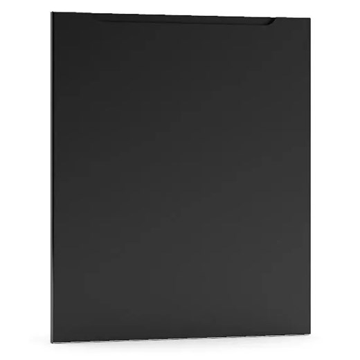 Czarny front zmywarki z panelem ukrytym 60 cm L8-W80 ze sklepu Edinos.pl w kategorii Meble kuchenne - zdjęcie 172429685