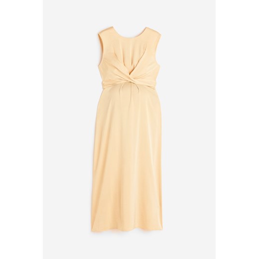 H & M - MAMA Sukienka Before & After - Żółty ze sklepu H&M w kategorii Sukienki ciążowe - zdjęcie 172430576