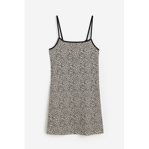 H & M - Trapezowa sukienka z dżerseju - Beżowy ze sklepu H&M w kategorii Sukienki - zdjęcie 172430617