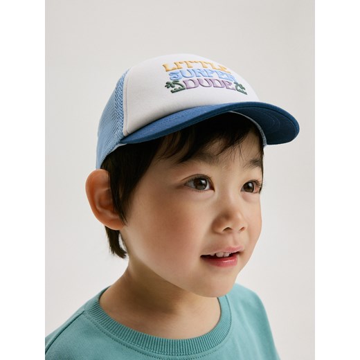Reserved - Czapka z daszkiem - jasnoniebieski ze sklepu Reserved w kategorii Czapki dziecięce - zdjęcie 172432186