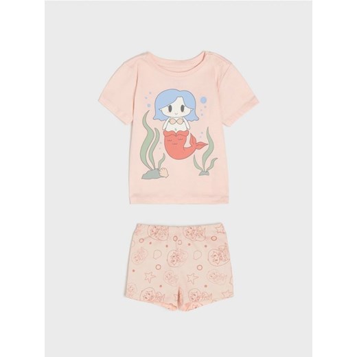 Sinsay - Piżama - różowy ze sklepu Sinsay w kategorii Piżamy dziecięce - zdjęcie 172433298