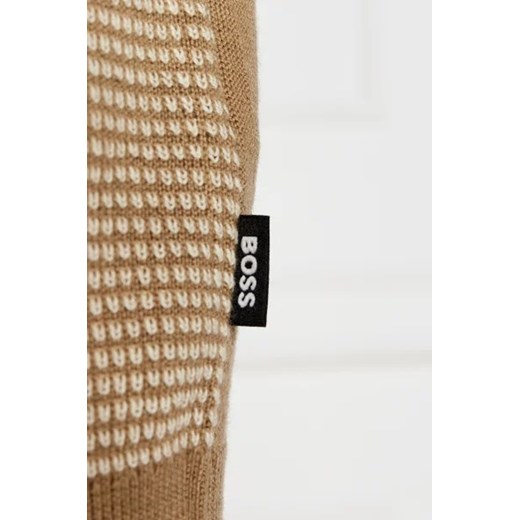 BOSS BLACK Wełniany sweter Dambino | Regular Fit S Gomez Fashion Store