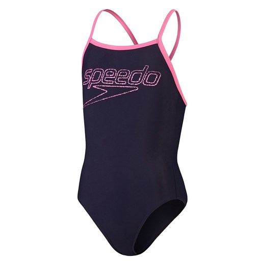 Speedo Strój kąpielowy "Eco Boom" w kolorze granatowym Speedo 164 Limango Polska wyprzedaż