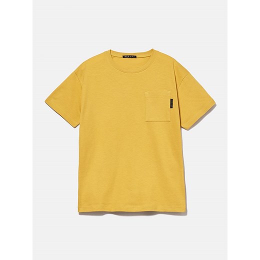 Sisley Koszulka w kolorze żółtym ze sklepu Limango Polska w kategorii T-shirty chłopięce - zdjęcie 172436088